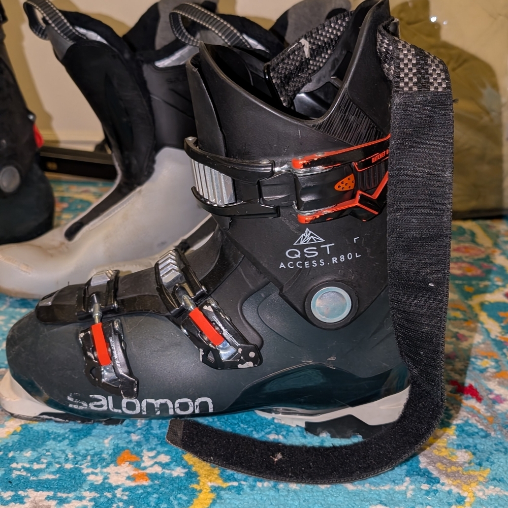 Salomon Quest Access R80 Men's Size 27- 27.5 All Mountain Ski Hike Boots - Picture 4 of 12